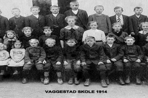 Bilde av VAGGESTAD SKOLE 1914